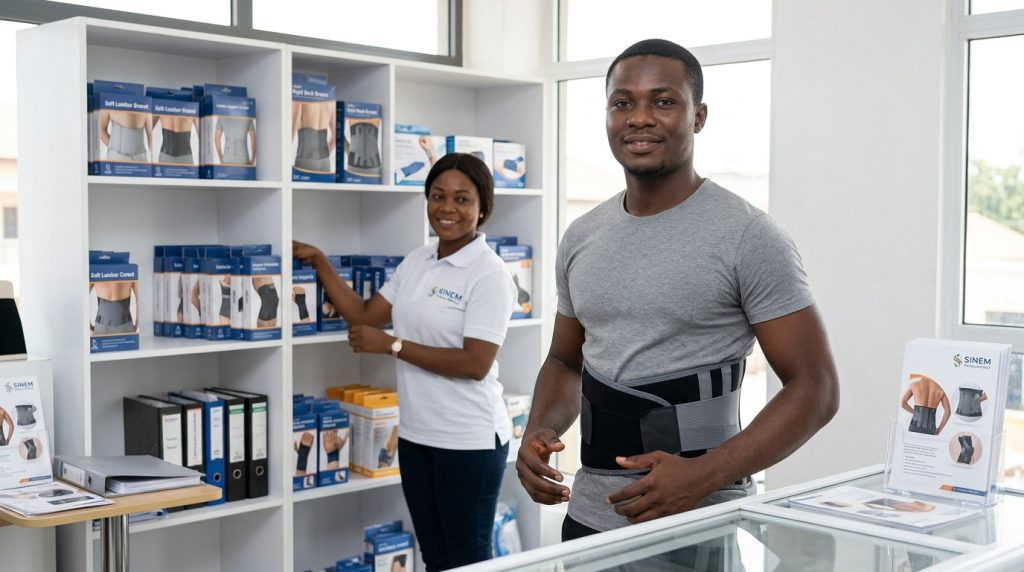Lumbar/back product guide image for Ghana