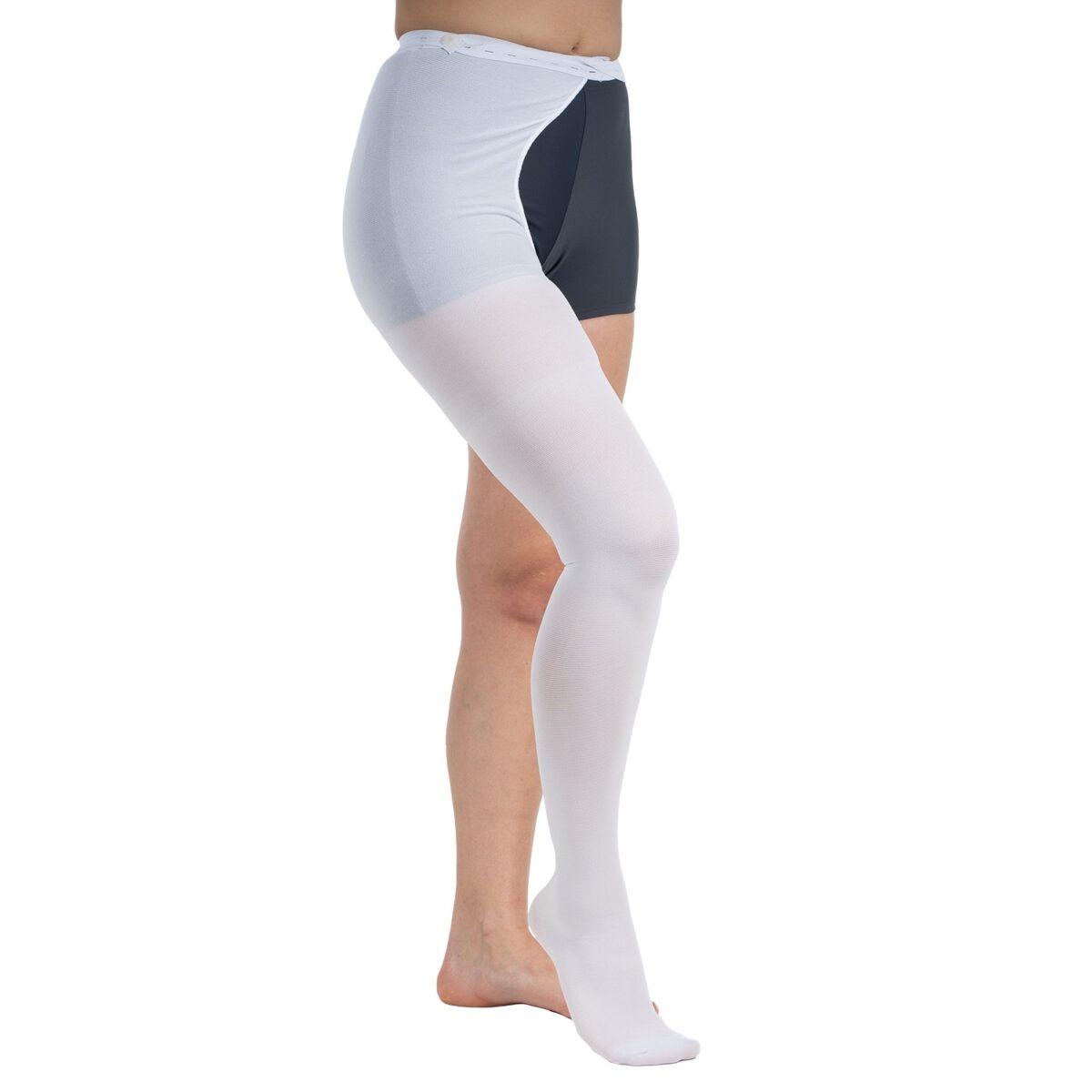 Anti-Embolism Stockings Thigh High With Waist Belt(Pair) - thigh-high compression stocking supplied by SINEM Afrique Medical Cameroon