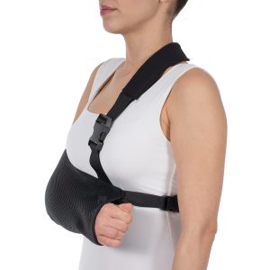 Arm Sling With Additionnal Belt (Perforated) - arm sling supplied by SINEM Afrique Medical Cameroon