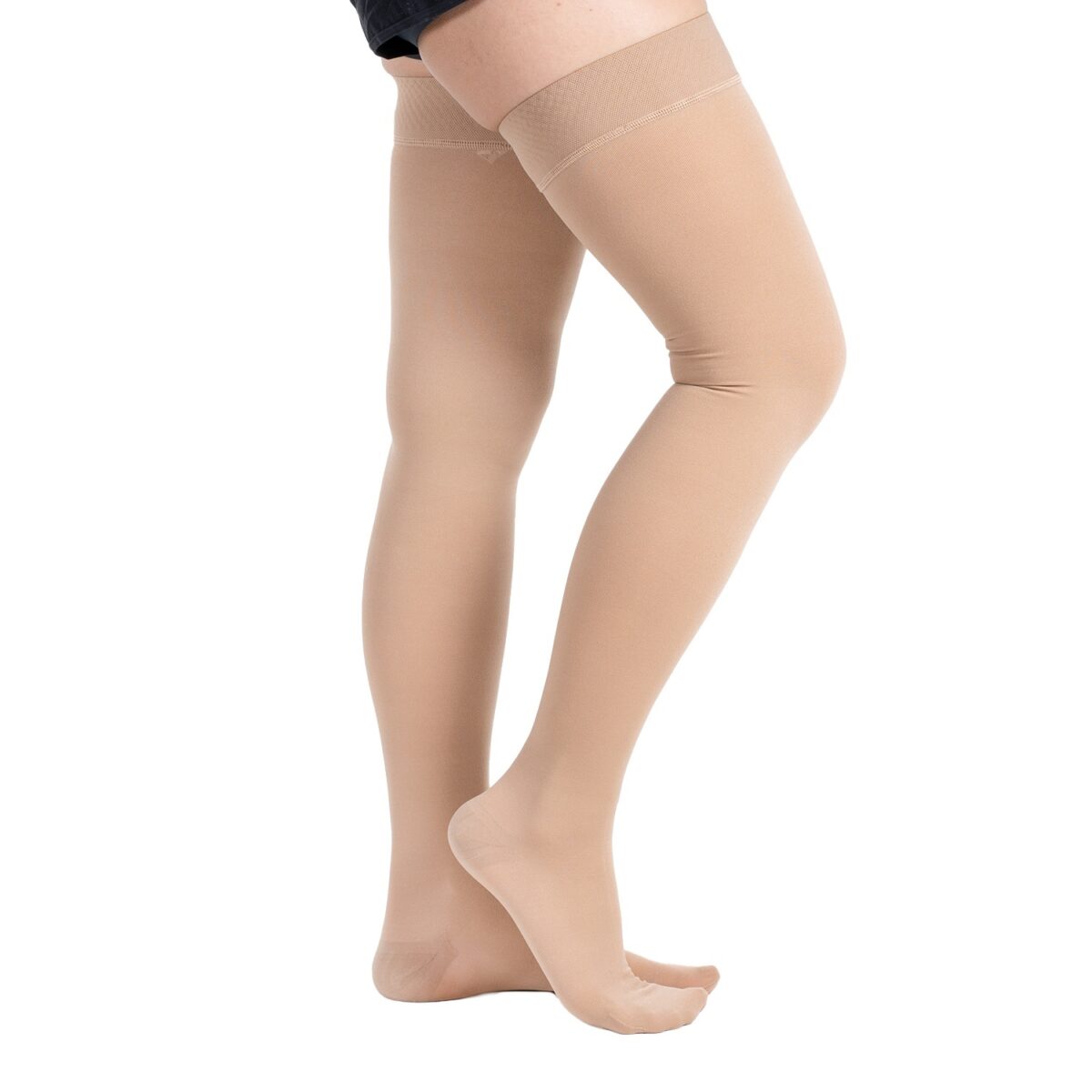 Ccl2 Tigh High Stockings Closed Toe (Beige) - thigh-high compression stocking supplied by SINEM Afrique Medical Cameroon