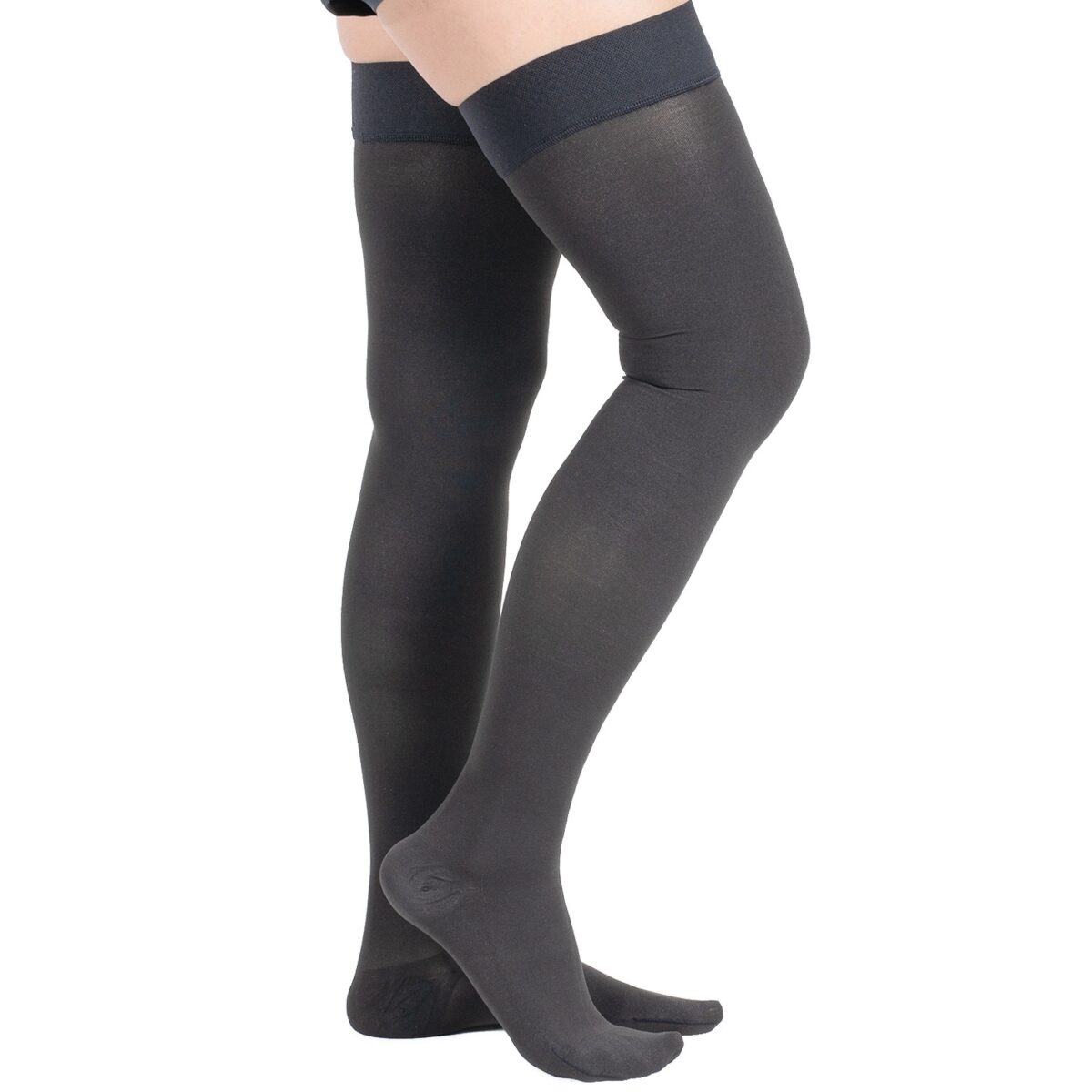 Ccl2 Tigh High Stockings Closed Toe (Black) - thigh-high compression stocking supplied by SINEM Afrique Medical Cameroon