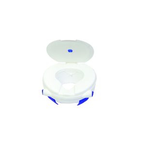 Covered WC Booster (with Bidet Nozzle) - mobility aid supplied by SINEM Afrique Medical Cameroon