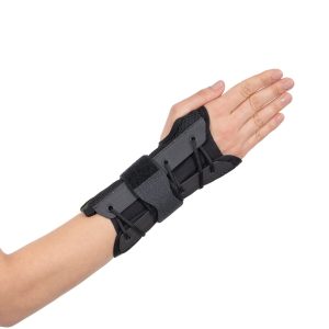 Lace Up Wrist Splint (Perforated) - wrist brace supplied by SINEM Afrique Medical Cameroon