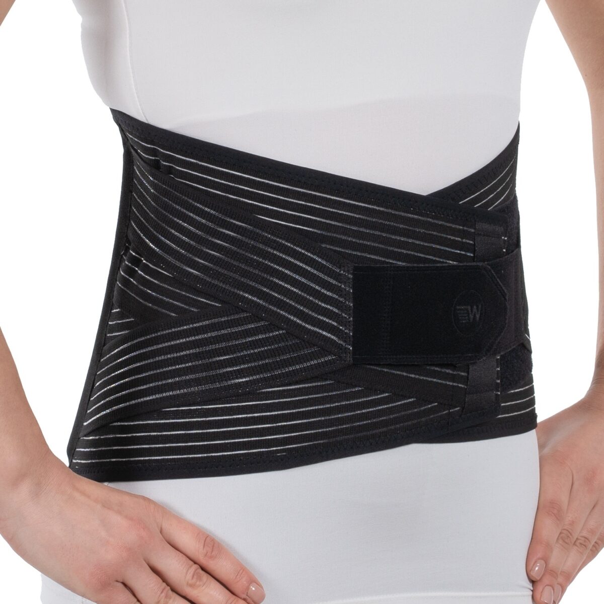 Lumbosacral Corset 21 Cm Black - lumbosacral corset supplied by SINEM Afrique Medical Cameroon