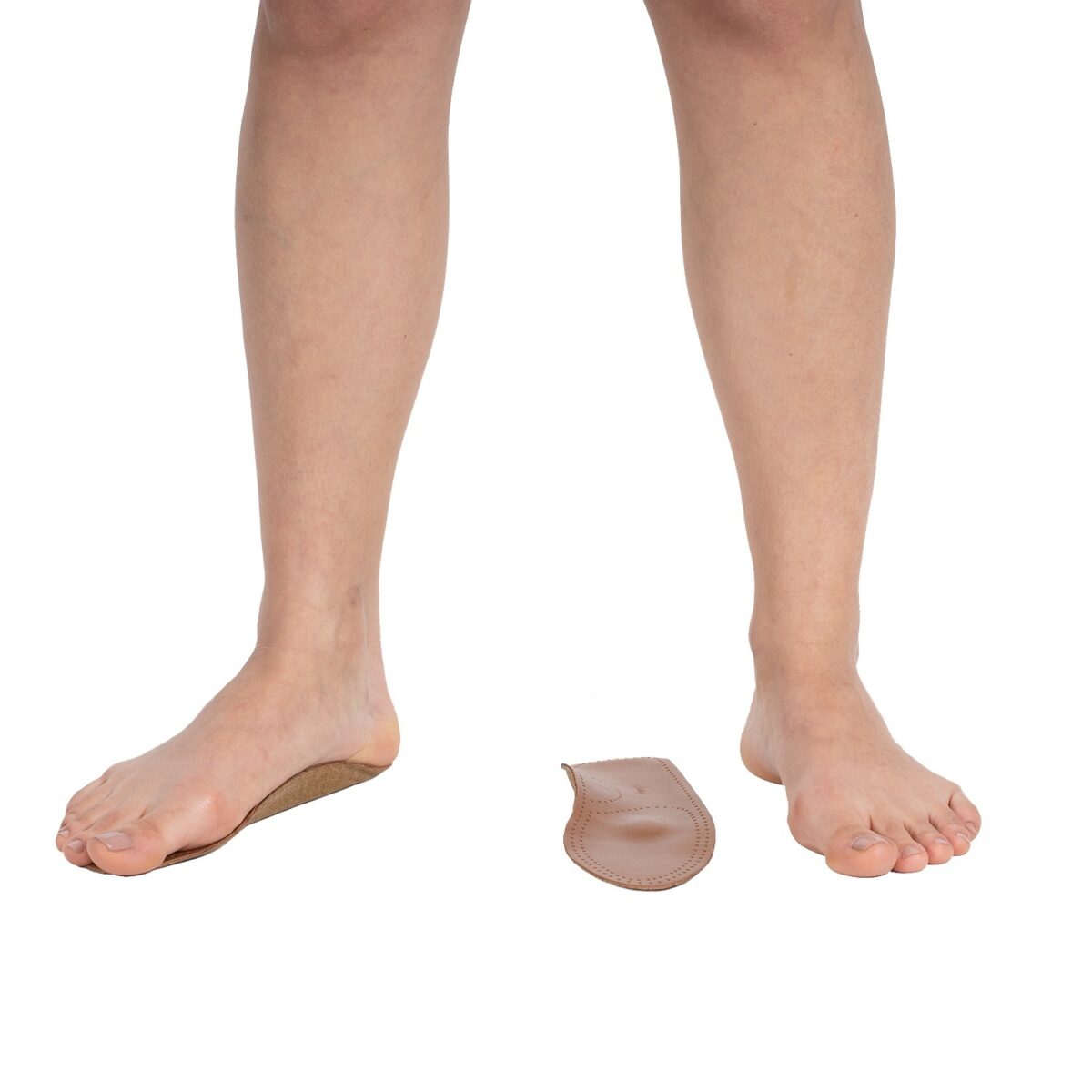 Cork Insole Leather Coated - orthopedic insole supplied by SINEM Afrique Medical Cameroon